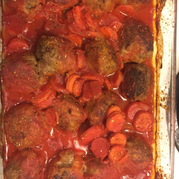 Applesauce Meatballs