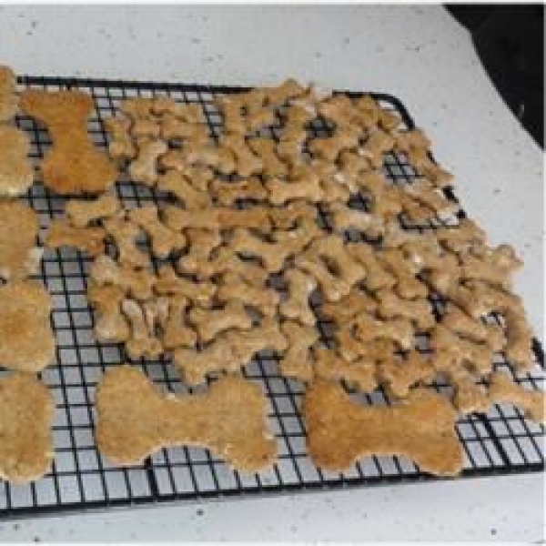 Peanut Butter Dog Biscuits