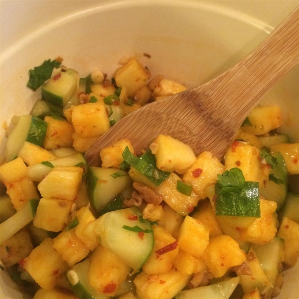 Pineapple Cucumber Salad