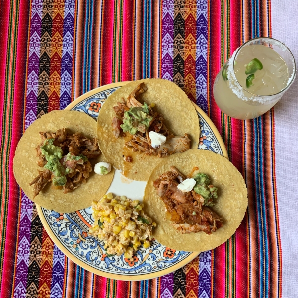 Butternut Squash Chicken Street Tacos