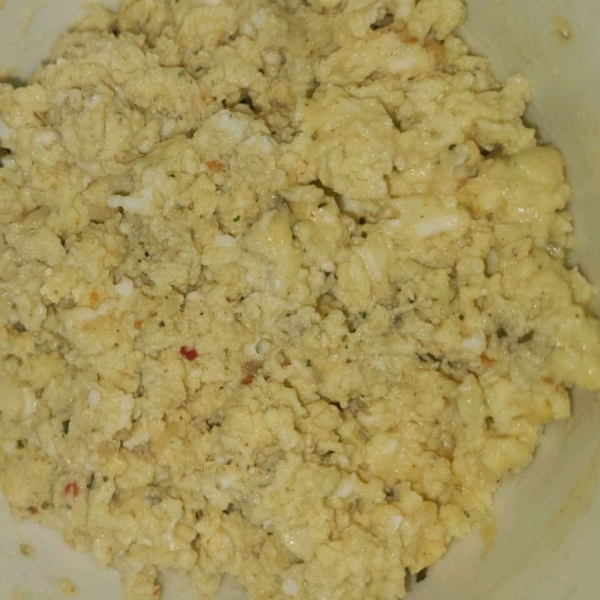 Fluffy Microwave Scrambled Eggs