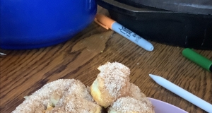 Air Fryer Cinnamon-Sugar Doughnuts