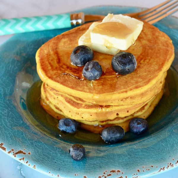 Quick and Easy Pumpkin Pancakes