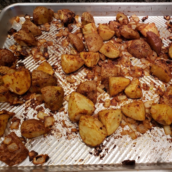 Easy Spicy Roasted Potatoes