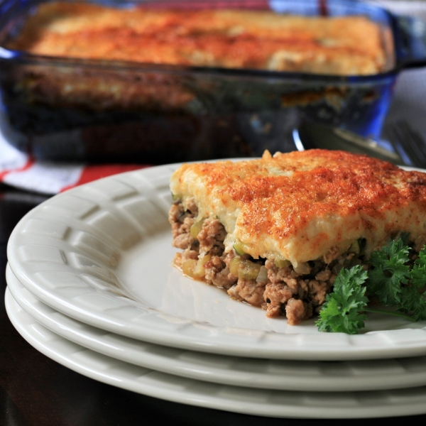 Healthy Shepherd's Pie with Cauliflower Mash