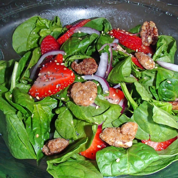Strawberry Spinach Salad II