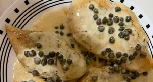 Chicken Breasts in Caper Cream Sauce