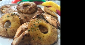 Luau Grilled Chicken and Pineapple