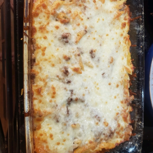 Venison Mostaccioli Casserole