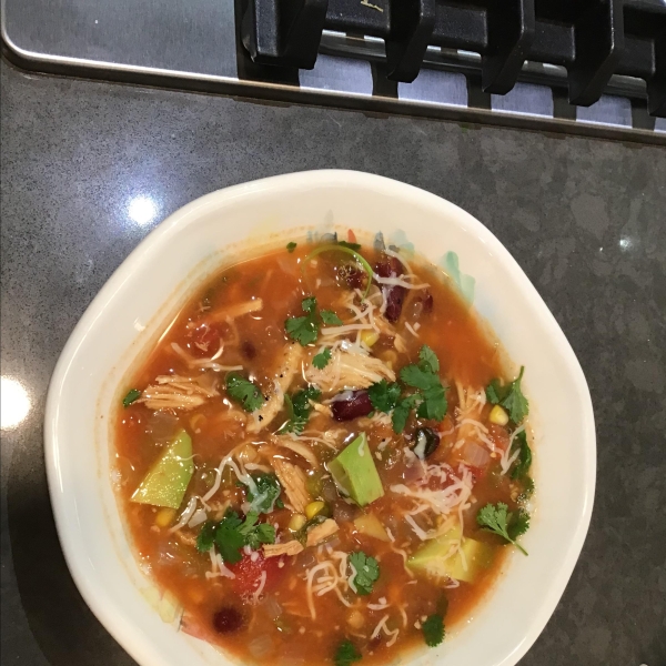 Southwestern Turkey Soup