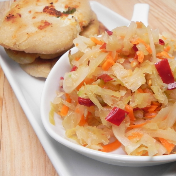 Curtido (Salvadoran Pickled Slaw)