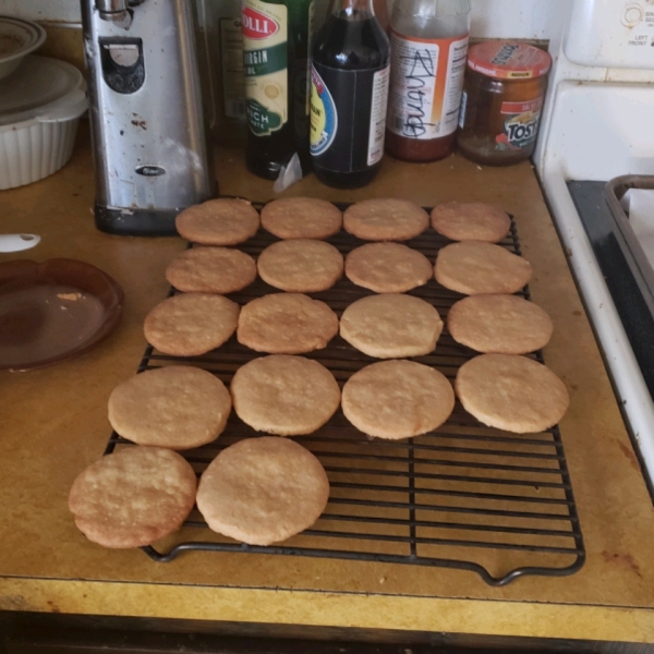 Lemon Shortbread Cookies