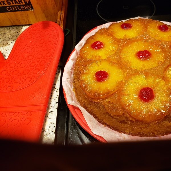 Grandma's Skillet Pineapple Upside-Down Cake