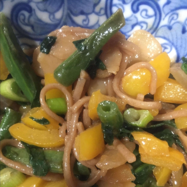 Soba Noodle Veggie Bowl