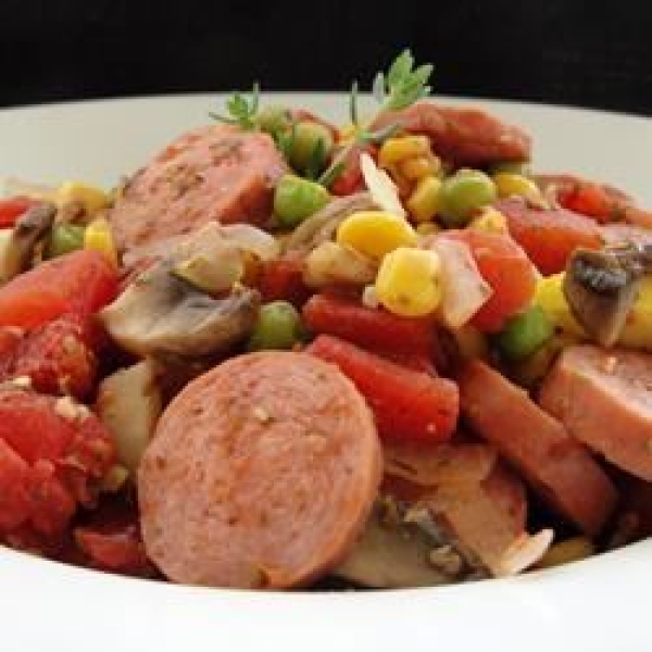 Spicy Sausage Casserole