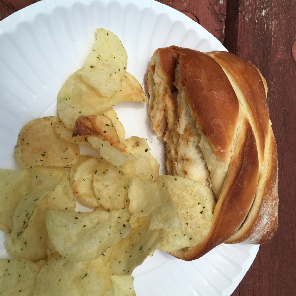 Ham and Cheese Picnic Bread