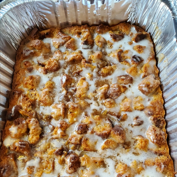 Cinnamon Roll Bread Pudding