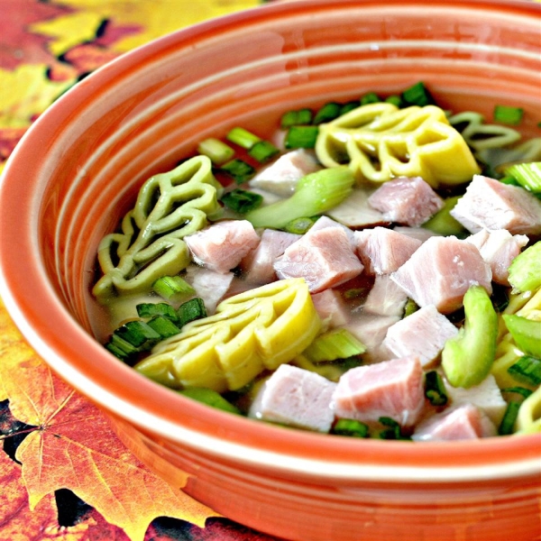 Leftover Ham And Noodles