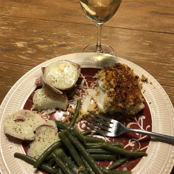 Fiesta Lime Parmesan Halibut