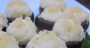 Garlic Herb Cheese Stuffed Mushrooms