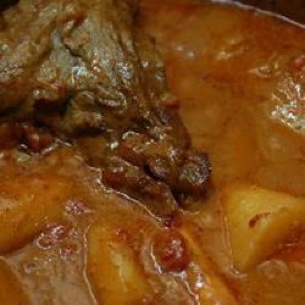 Rogan Josh, Lamb Shanks