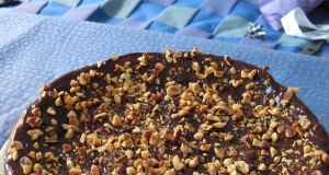 Hazelnut and Chipped Chocolate Cheesecake