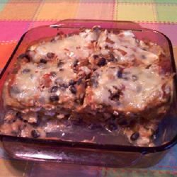 Meatless Mexican Lasagna