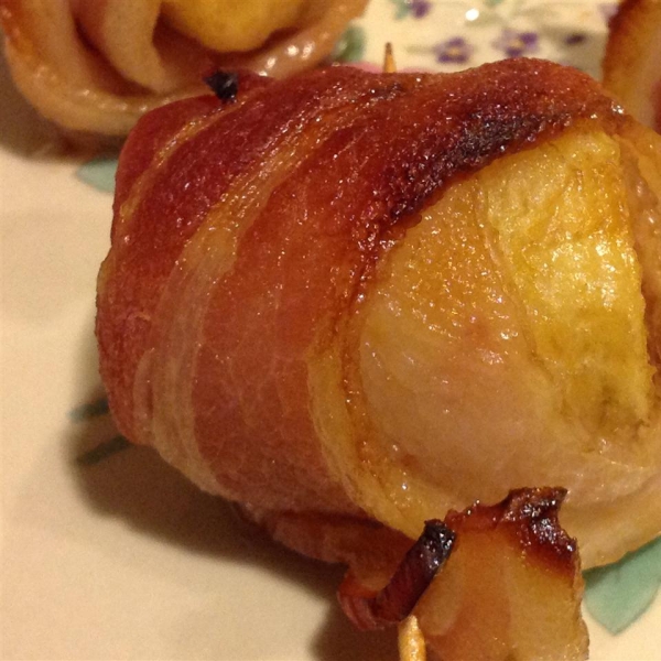 Bacon Wrapped Bananas