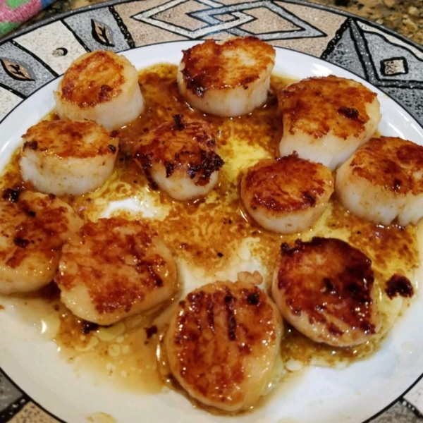 Buzzard's Bay Bourbon Scallops