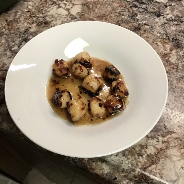 Buzzard's Bay Bourbon Scallops