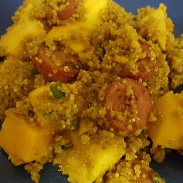 Curried Quinoa Salad with Mango