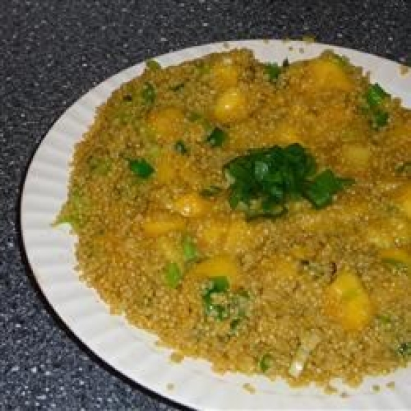 Curried Quinoa Salad with Mango