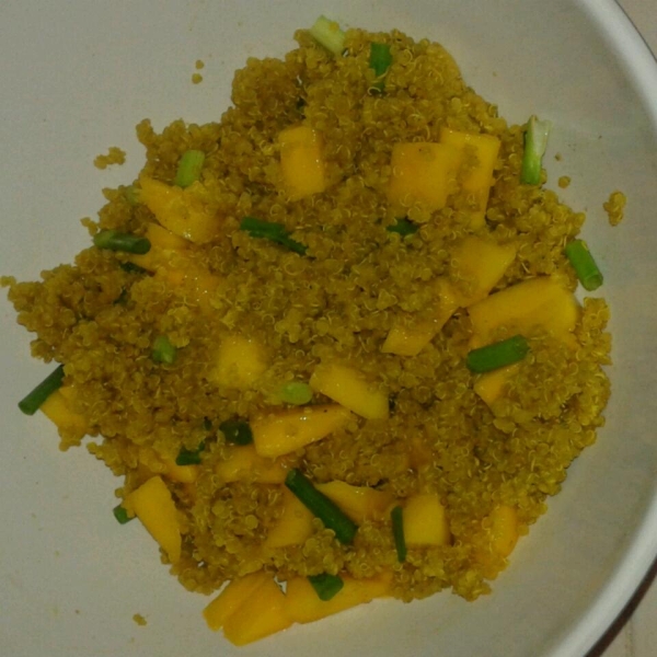 Curried Quinoa Salad with Mango