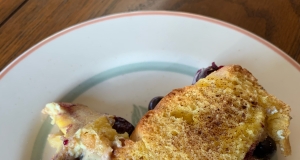 Easy Overnight Blueberry French Toast