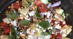 Greek Farro Salad