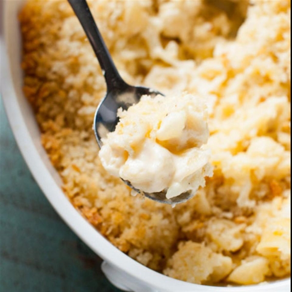 Baked Cauliflower Macaroni & Cheese