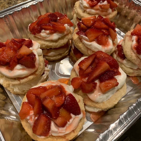 Scrumptious Strawberry Shortcake