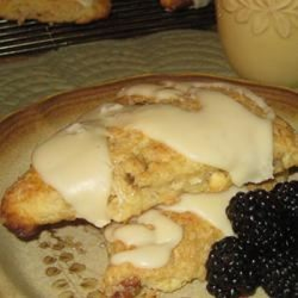 Hershey's® White Chocolate Cinnamon Scones