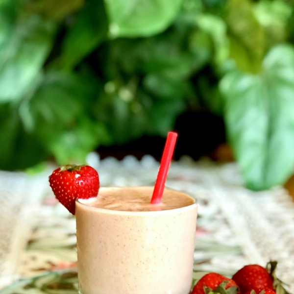 Strawberry Smoothie with OJ