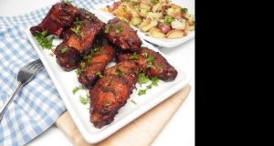 Hickory-Smoked Chicken Wings