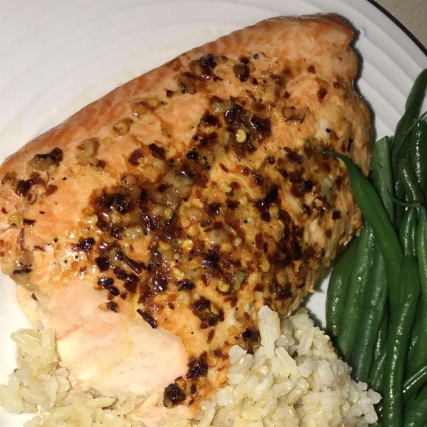 Spicy Garlic Salmon