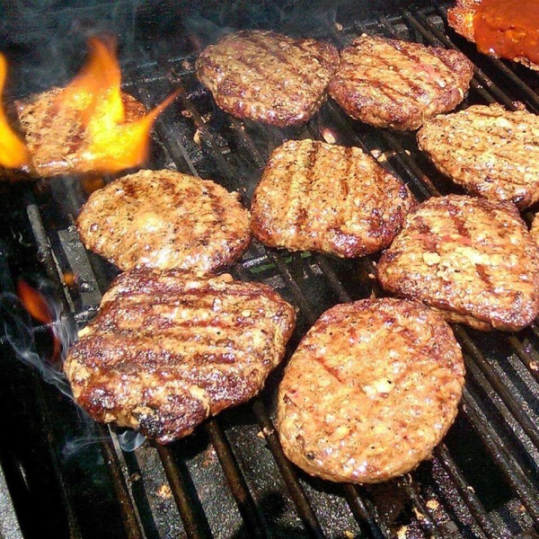 Delicious Grilled Hamburgers