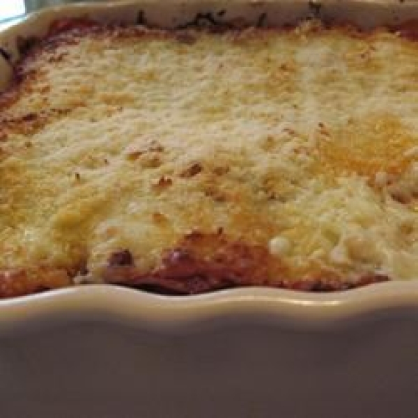 Spaghetti Pizza Lasagna