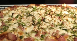 Bacon Asparagus Pizza