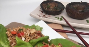 Asian-Inspired Ground Turkey Lettuce Wraps