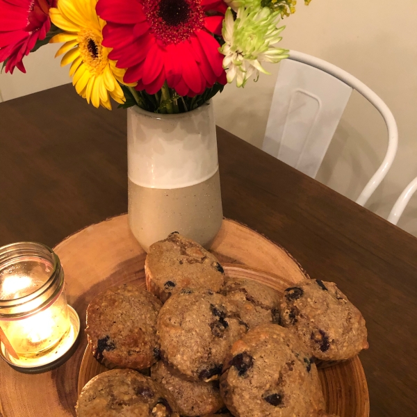 Health Nut Blueberry Muffins