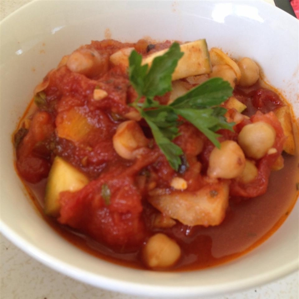 Ratatouille with Chickpeas