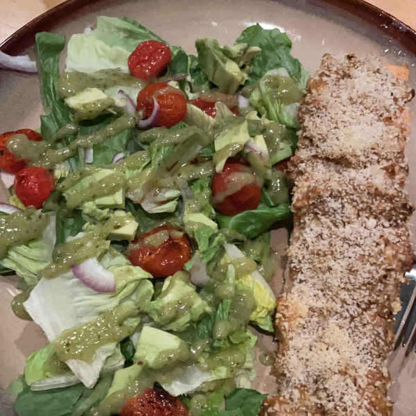 Delicious Feta-Crusted Salmon