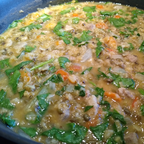 Mongo Guisado (Mung Bean Soup)