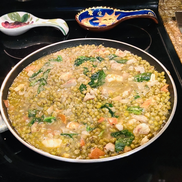 Mongo Guisado (Mung Bean Soup)